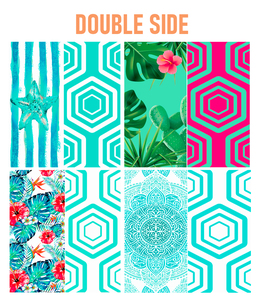 In Logo cát miễn phí bãi biển khăn sợi nhỏ Trọng lượng nhẹ cát-miễn phí in logo tùy chỉnh thiết kế thăng hoa kỹ thuật số bãi biển Khăn - Product Image 4