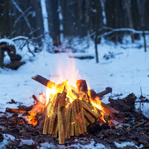 Confezione da 10 pezzi Logo personalizzato <span class=keywords><strong>Camper</strong></span> Fire Natural Fatwood Stick Firelighter per <span class=keywords><strong>stufa</strong></span> a legna - Product Image 6