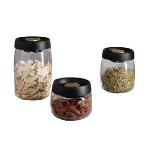 <span class=keywords><strong>2025</strong></span> chân không nhà bếp thực phẩm Canister đẩy loại nhựa chân không niêm phong vòng kín Jar Tabletop niêm phong Tritan lưu trữ container - Product Image 4