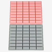 Moule à glaçons en silicone 40 cavités pour la fabrication de barres de chocolat Dubaï Moules à savon faits à la main pour hôtels