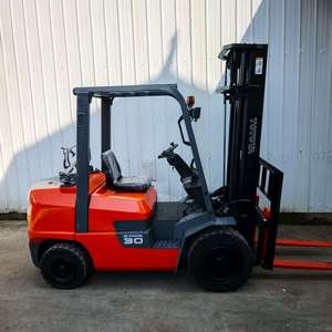 Trustworthy Used for 3 Ton LPG Forklift Model FD30 Hydraulic Side Shifter Solid Tire Original Parts Excellent <b>Running</b> - Product Image 3