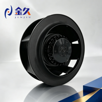 Ventilateur centrifuge arrière de 225 mm avec roue en PA6 et rotor en aluminium, souffleur industriel pour équipement FFU de salle blanche