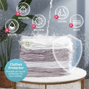 Transparent étanche Compression sacs de <span class=keywords><strong>rangement</strong></span> vêtements <span class=keywords><strong>aspirateur</strong></span> économiseur d'espace joint nettoyant Transparent étanche vêtements joint - Product Image 2