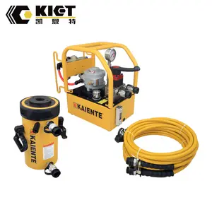 Cao Trọng Tải Đôi Diễn Xuất Hollow Pit Tông Thủy Lực Jack Xi Lanh