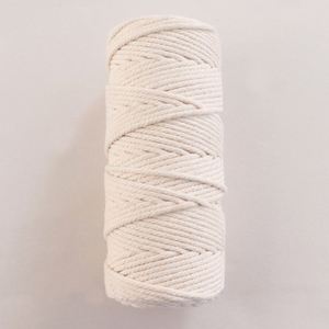 Kits de macramé de 100 metros, cuentas de madera personalizadas, anillo de madera, palo de madera, cuerda de algodón de 3mm, juguetes de joyería para niños, regalo, decoración del hogar - Product Image 6