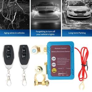 Interrupteur de déconnexion de batterie à commande à distance 12V 240A, coupure automatique pour voiture, camion, camping-car - Product Image 2