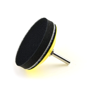 Disques de ponçage de <span class=keywords><strong>3</strong></span> pouces, crochet et boucle, meulage à sec et humide, papier de verre abrasif de <span class=keywords><strong>3</strong></span> pouces + tampon de support, tampon tampon tampon en mousse souple pour le travail du bois - Product Image 3