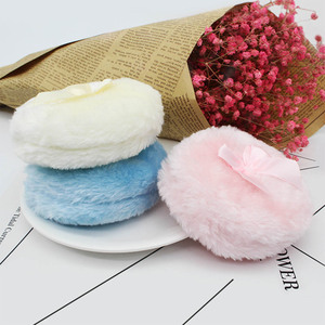 Éponge à maquillage pour le visage - Lavable, épaisse, de forme ronde, pour l'application de poudre et de fond de teint - Product Image 4