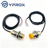 Capteur de proximité inductif YPROX LJ30A IP67 de type double distance, série M30, 2 fils NPN/PNP, distance de détection 15-25 mm, 10-30 V CC