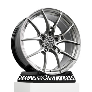 Jantes en aluminium de 17, 18 et 19 <span class=keywords><strong>pouces</strong></span> G025 5X108 5X112 5X114.3 5X120 pour voitures particulières, moyeu concave argenté pour Mercedes Benz BMW Audi RS - Product Image 3