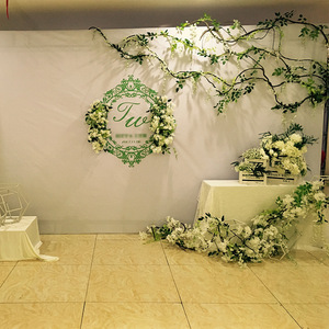 Fleurs artificielles de glycine Zhang Jia 100cm 200cm, bouquet de fleurs de savon, plantes suspendues décoratives pour mariage, extérieur et maison - Product Image 3