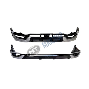 Accessoires de voiture Maictop Kit de carrosserie de calandre de pare-chocs avant et arrière pour <span class=keywords><strong>Fortuner</strong></span> 2021 Upgrade to <span class=keywords><strong>TRD</strong></span> Style - Product Image 2