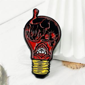 Pin Metálico Personalizado <span class=keywords><strong>de</strong></span> Fábrica <span class=keywords><strong>de</strong></span> la Noche <span class=keywords><strong>de</strong></span> los <span class=keywords><strong>Muertos</strong></span> Vivos, Diseño <span class=keywords><strong>de</strong></span> Fantasma con <span class=keywords><strong>Elementos</strong></span> <span class=keywords><strong>de</strong></span> Terror, Insignia <span class=keywords><strong>de</strong></span> Esmalte Suave para Coleccionistas - Product Image 3