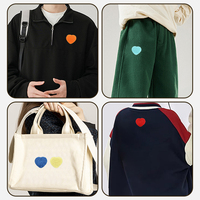 Patchs brodés personnalisés en gros, patchs en chenille pour vêtements, patchs brodés personnalisés en gros
