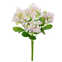 Offre Spéciale 5 têtes Silk Bush Fleur de jacinthe artificielle pour décor d'événement