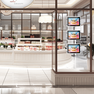 Bất động sản cửa sổ hiển thị A1 A2 A3 A4 treo pha lê Acrylic <span class=keywords><strong>LED</strong></span> treo hộp Đèn - Product Image 3