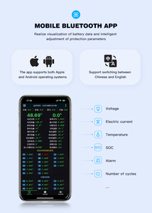 JK-PB2A16S30P biến tần BMS thông minh hoạt động cân bằng năng lượng hộ gia đình lưu trữ bảng mạch pcba Lithium JK BMS - Product Image 6
