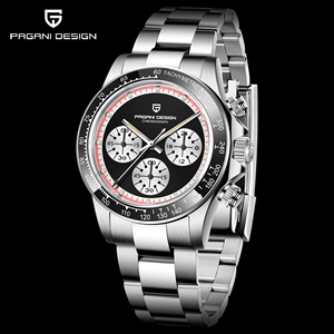 New PAGANI DESIGN 1676 New Men's Watches Quartz Wrist Watch Men <strong>Retro</strong> Sports Chronograph Japan VK63 Sapphire Glass <strong>Clock</strong> - Product Image 2