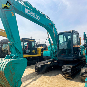 Excavadora usada Flexible KOBELCO SK130 de alta configuración para limpieza de canales de Río - Product Image 3