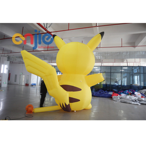 Regalo de Animal de peluche Pikachu de alta calidad para niños, famoso personaje de dibujos animados de Anime Pikachu muñeco de peluche para niños - Product Image 5