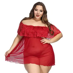 Sexy lingerie per le donne grasse grande formato Trasparente big size Perizoma Mutandine biancheria intima erotica