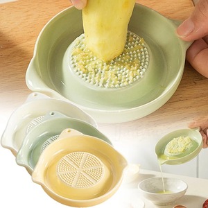 Outils de préparation culinaire portables : râpe à gingembre, presse-ail, moulin à épices en céramique simple pour la cuisine à domicile et la préparation des aliments - Product Image 6