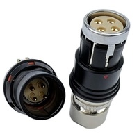 Connecteurs circulaires femelles BEXKOM BK-F-XXX personnalisés en laiton plaqué or pour transmission de données et d'alimentation, fabriqués en Chine