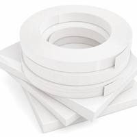Bande de chantournage PVC préencollée de qualité supérieure, fournie par une usine professionnelle, avec adhésif haute température