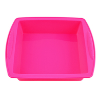 Moule à gâteau carré en silicone écologique jetable, plaque de cuisson, ustensiles de cuisine YF YFB-088