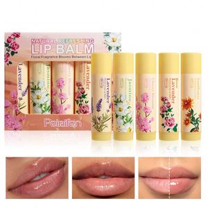 ชุดลิปบาล์มดอกไม้ธรรมชาติ กลิ่นลาเวนเดอร์ 6 สี ช่วยบำรุงและให้ความสดชื่น รับผลิตแบบ OEM ขั้นต่ำจำนวนน้อย - Product Image 3