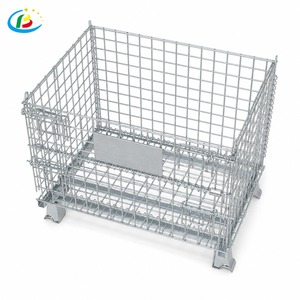 Contenedor de Alambre de Acero Galvanizado y Recubierto de Zinc, de Alta Capacidad, Directo de Fábrica, Resistente, con Fácil Acceso para Montacargas - Product Image 2