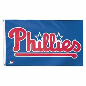 Хорошее качество, на заказ, Филадельфия, Филли, уличный флаг с люверсами для подвешивания