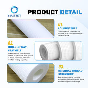 PP沈殿物水フィルターカートリッジ 1ミクロン/5ミクロン、ROおよび全館浄水システムの汎用交換品 - Product Image 5