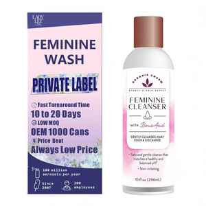 Limpiador íntimo sin perfume con pH equilibrado, 10 onzas líquidas - Limpiador íntimo de <span class=keywords><strong>aloe</strong></span> <span class=keywords><strong>vera</strong></span>, limpiador de higiene femenina no irritante - Product Image 1