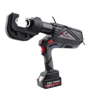 Pinza Hidráulica Eléctrica Portátil Pequeña <span class=keywords><strong>BM</strong></span>-630+120c para Crimpado <span class=keywords><strong>de</strong></span> Terminales <span class=keywords><strong>de</strong></span> Cobre y Aluminio - Product Image 2