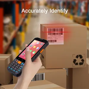 Kingtop Power Android Barcode Scanner Robuuste Handheld Pda 4G Lte Mobiele Telefoon Nfc Pdas