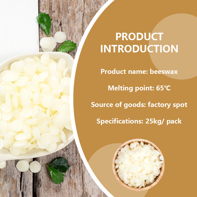 HL - Bulk 100% Natural White Beeswax Pellets Factory, Wholesale Refined White Bee Wax Granule for Cosmetics | Eco-friendly