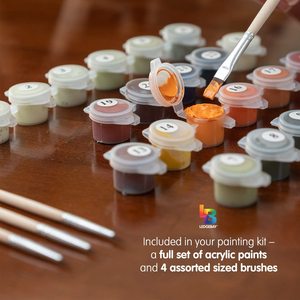 Pintura al óleo DIY de gran venta 2025 por números lienzo colorido personalizado para obra maestra de arte personalizada - Product Image 6