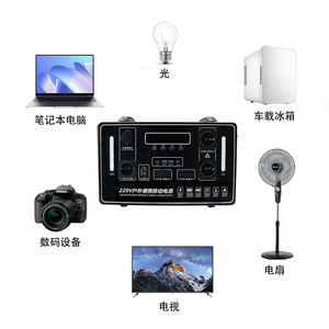 Estación de Energía Portátil de 5000W con Batería LiFePO4, Inversor de Onda Sinusoidal Pura, para Uso en Exteriores, Camping y Emergencias - Product Image 4
