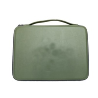 Tas Jinjing Kulit PU Stylish SlimPadded Sleeve Case Organizer Elektronik Tablet EVA untuk iPad dengan Kantong Aksesori