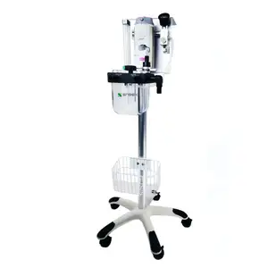 Snsek-MZ600 VET Veterinary Moveable Trolley Model Anesthesia Workstation Machine of Isoflurane