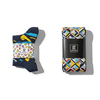 Funda de embalaje de papel de calcetín de impresión personalizada XJY