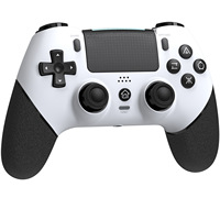 P4 Serisi Kablosuz Oyun Kumandası için Özel Kalıp T48 Hall Joystick, Makro Programlama, Altı Eksenli Çift Titreşimli Hareket Algılama
