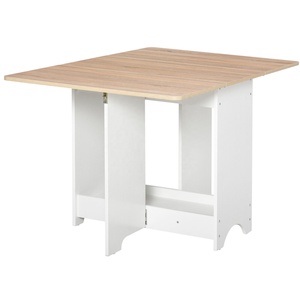 <span class=keywords><strong>Table</strong></span> de salle à manger pliable en forme de feuilles, bureau avec support pour rangement, offre spéciale - Product Image 1