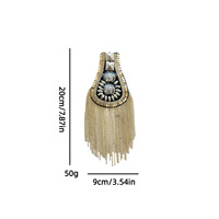 Patch décoratif en tissu DIY personnalisé, brodé 3D, à coudre, avec pompon et bijoux en feutre, destiné à la confection de costumes