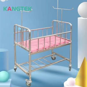 KANGTEK病院用ベビーベッド201ステンレス製 - Product Image 6