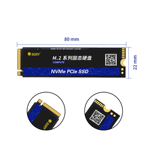 قرص صلب BORY NV 890 M.2 PCIe NVMe NGFF 2280 SSD بسعة 256 جيجا/512 جيجا/1 تيرابايت عالي السرعة 3000 ميجابايت/ثانية للقراءة/1900 ميجابايت/ثانية للكتابة للاستخدام الداخلي في أجهزة سطح المكتب/اللابتوب - Product Image 2