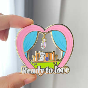 Kunshan Anstecknadel-Hersteller: Personalisierte Cartoon Soft-Hard-Emaille-Pins, Großhandel Roségold-plattierte Anime-Pins nach Maß - Product Image 3