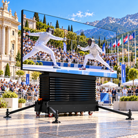 Écran LED portable, écran numérique pour la publicité et les expositions