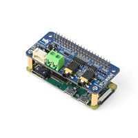 Papan Pengembangan Ekspansi Audio Mikrofon Ganda Raspberry Pi 4B DA7212 I2S Stereo Codec Adapter